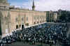 friday prayer in front of El Hussein Mosque